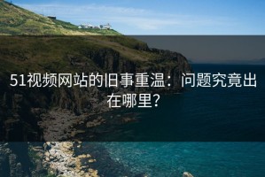51视频网站的旧事重温：问题究竟出在哪里？