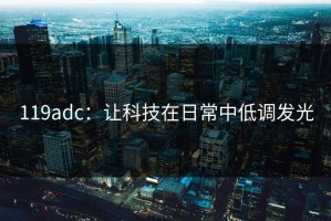119adc：让科技在日常中低调发光